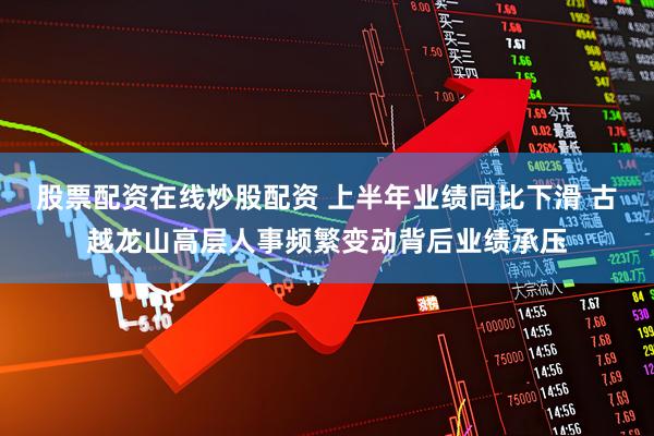股票配资在线炒股配资 上半年业绩同比下滑 古越龙山高层人事频繁变动背后业绩承压